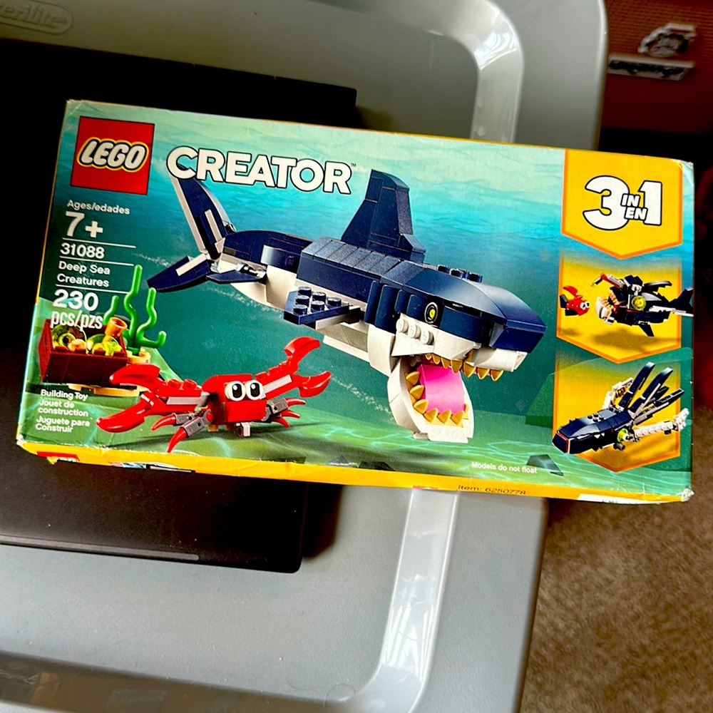 Lego Creator Deep Sea Creatures 31088